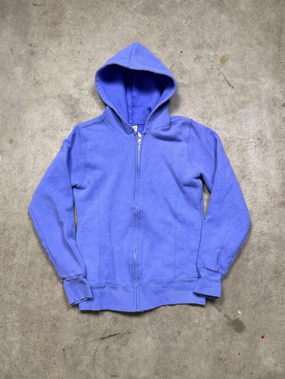 Russell Athletic Periwinkle Blue Zip Up Hoodie